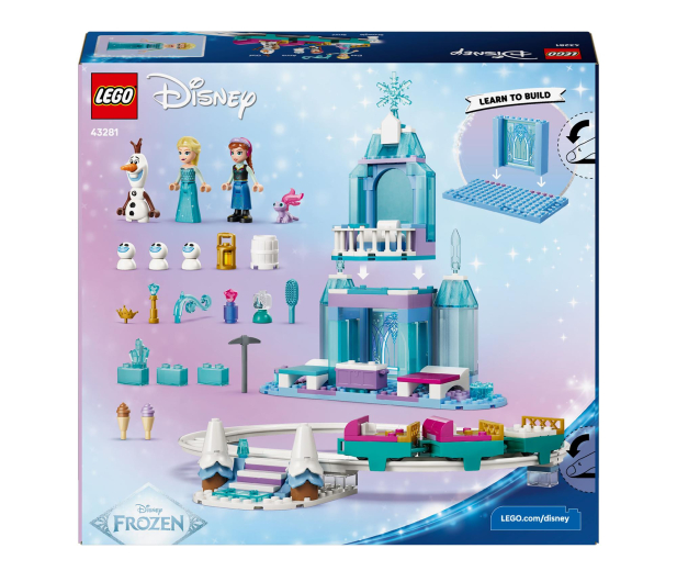 LEGO DISNEY 43281 Lodowy zamek Elzy i śnieżna przejażdżka - 1473475 - zdjęcie 15